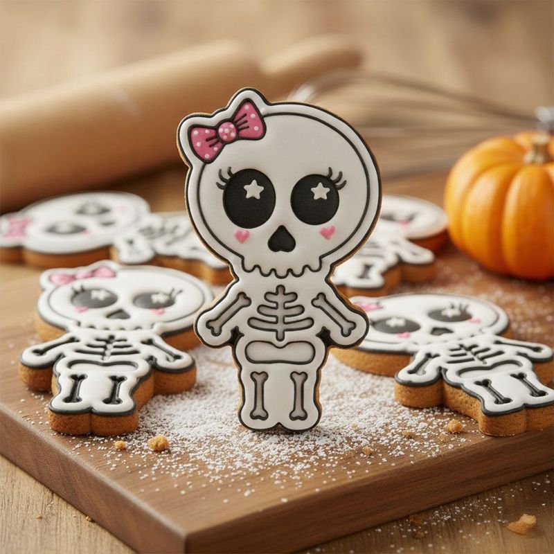 Vykrajovátko kostlivec holčička | Halloween - Obrázek 3