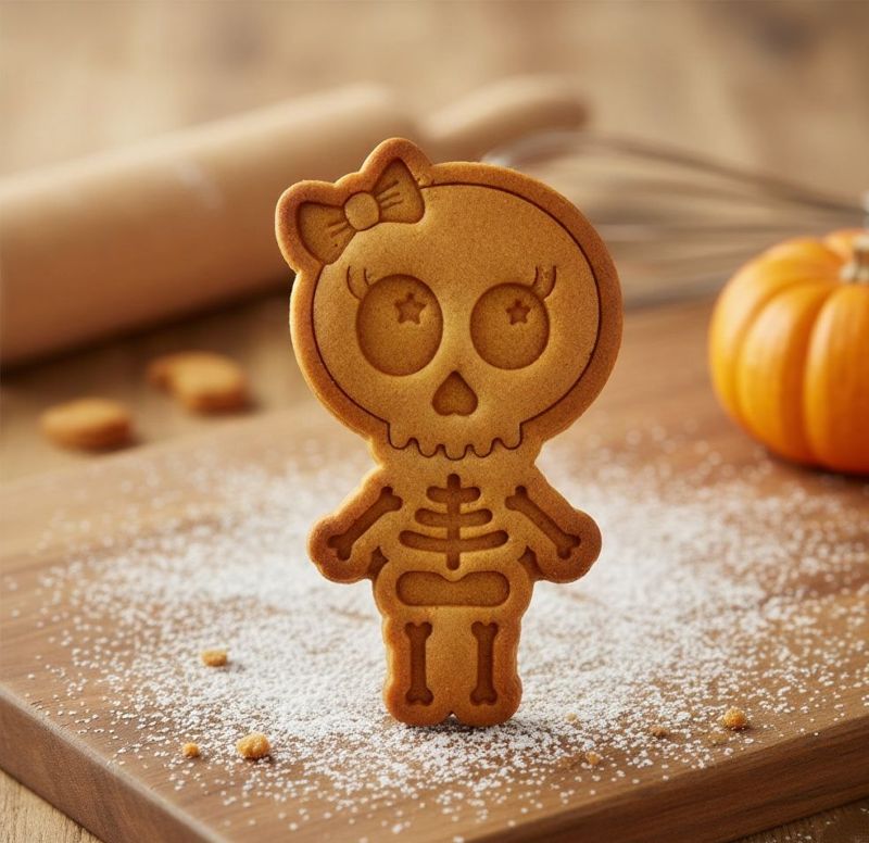 Vykrajovátko kostlivec holčička | Halloween - Obrázek 2