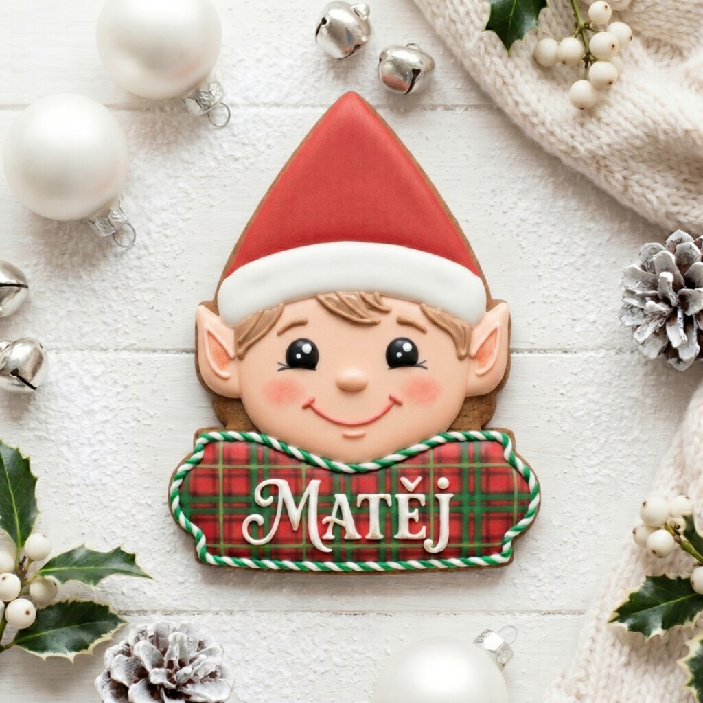 Vykrajovátko vánoční skřítek Elf - Obrázek 2