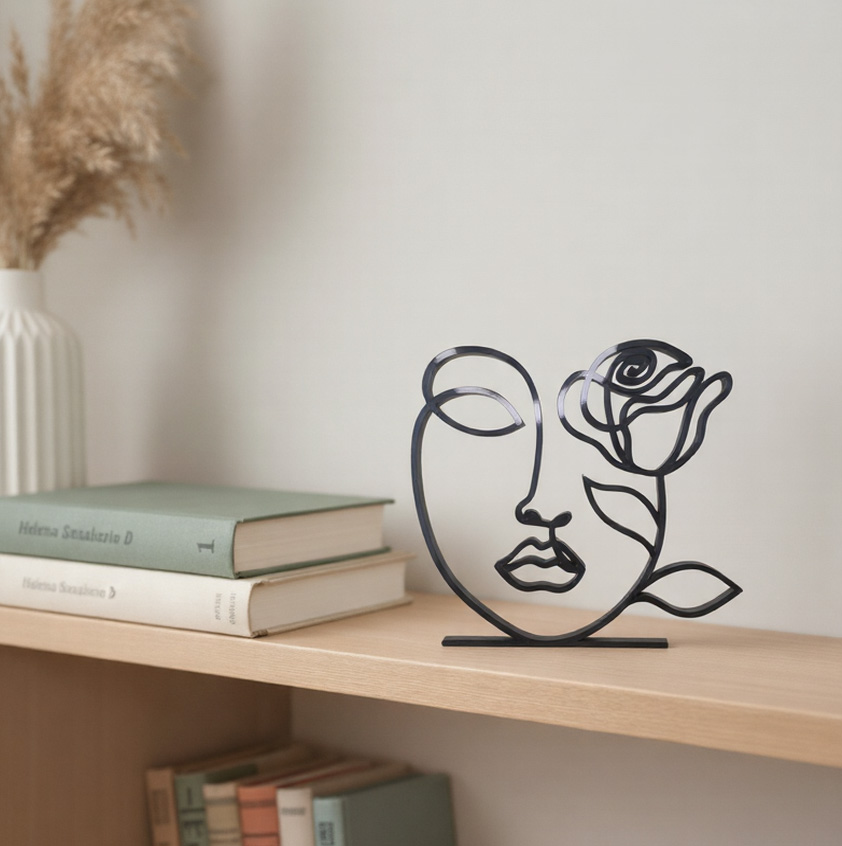 Dekorace žena | abstraktní designová dekorace